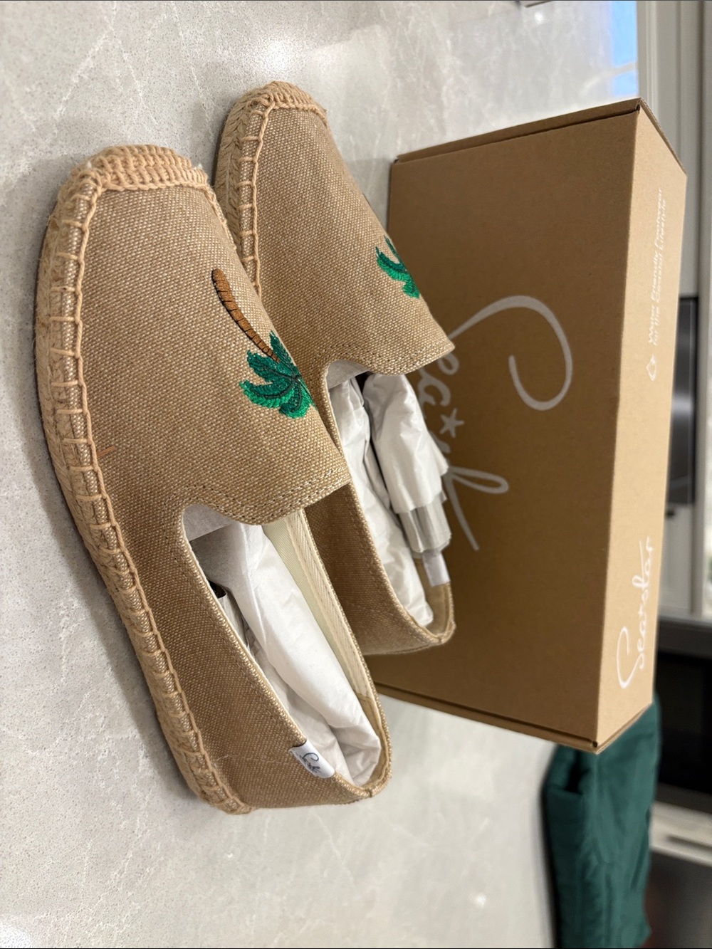 Womens Sea Star espadrilles